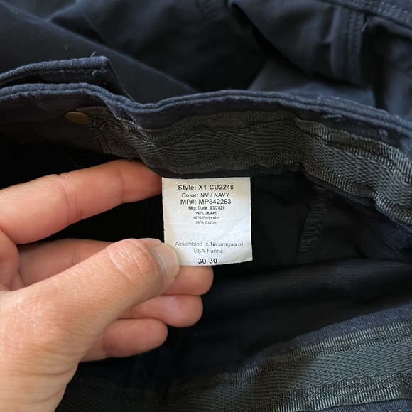 Law enforcement men’s tactical cargo pants in navy blue color size 30 x 30 - Picture 11 of 11